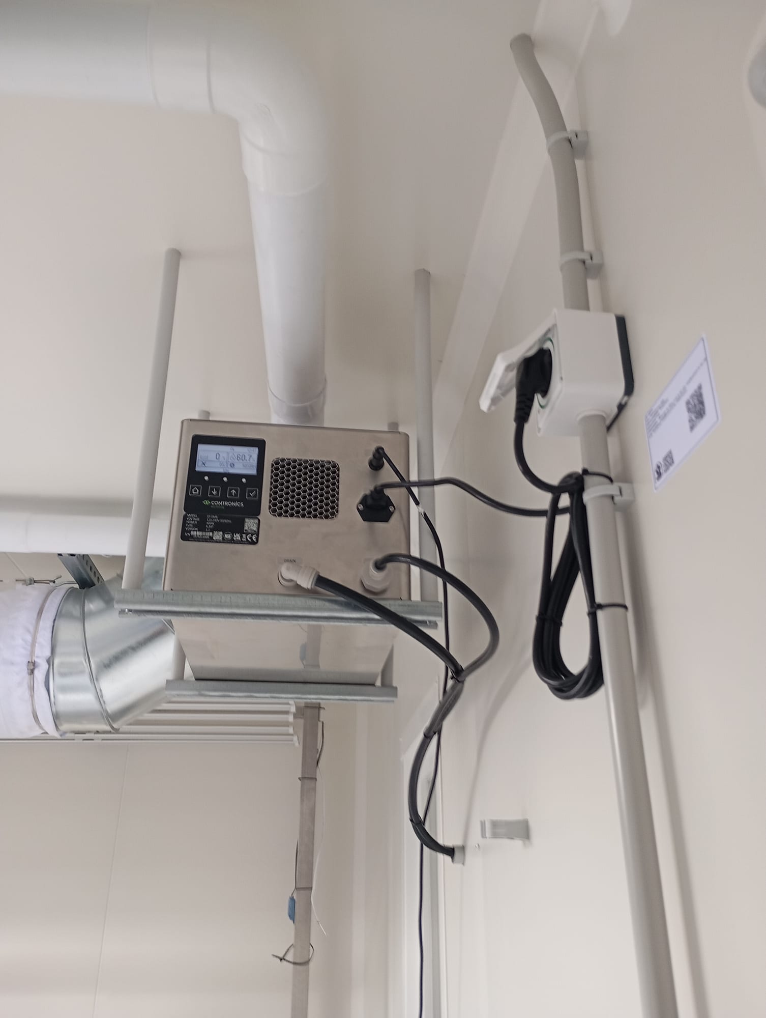 Système d’humidification d’une chambre de culture